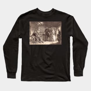 Bonny Prince Charlie Meeting Flora MacDonald 1746 Long Sleeve T-Shirt